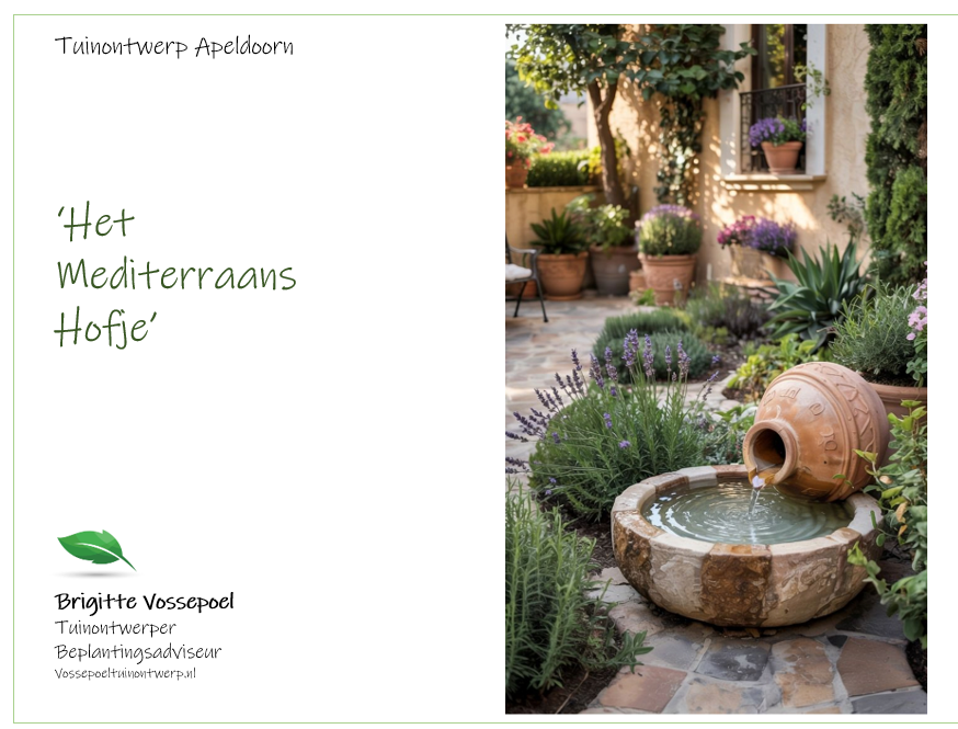 Tuinopdracht Het Mediterraans Hofje