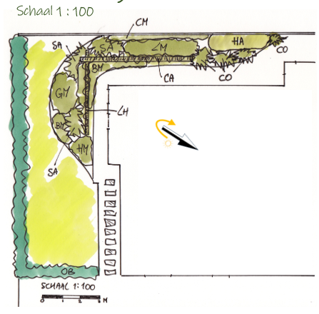 Tuinontwerp voortuin